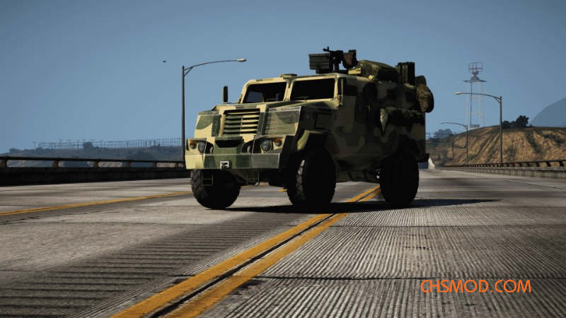 《侠盗猎车手5》SPM-3 装甲车MOD
