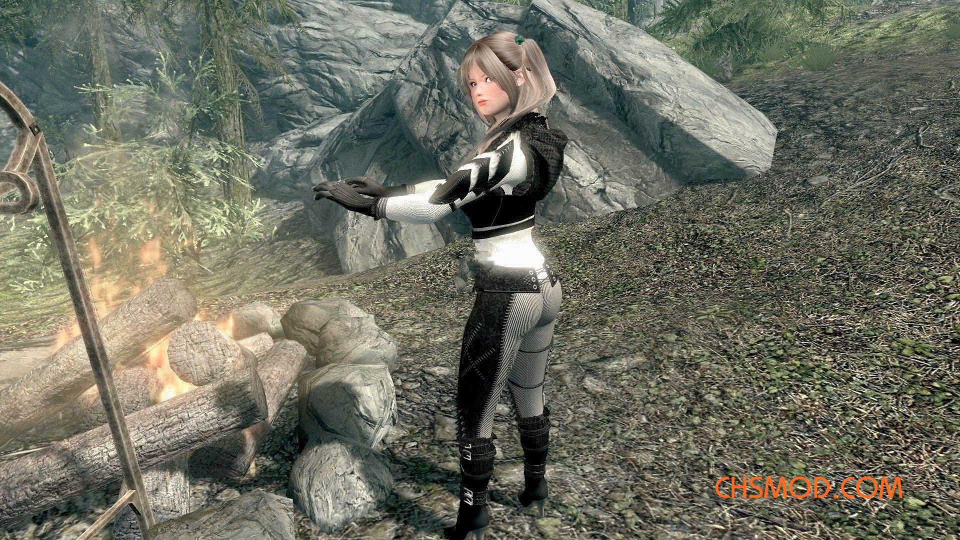 《上古卷轴5：天际》双马尾可爱萝莉随从MOD