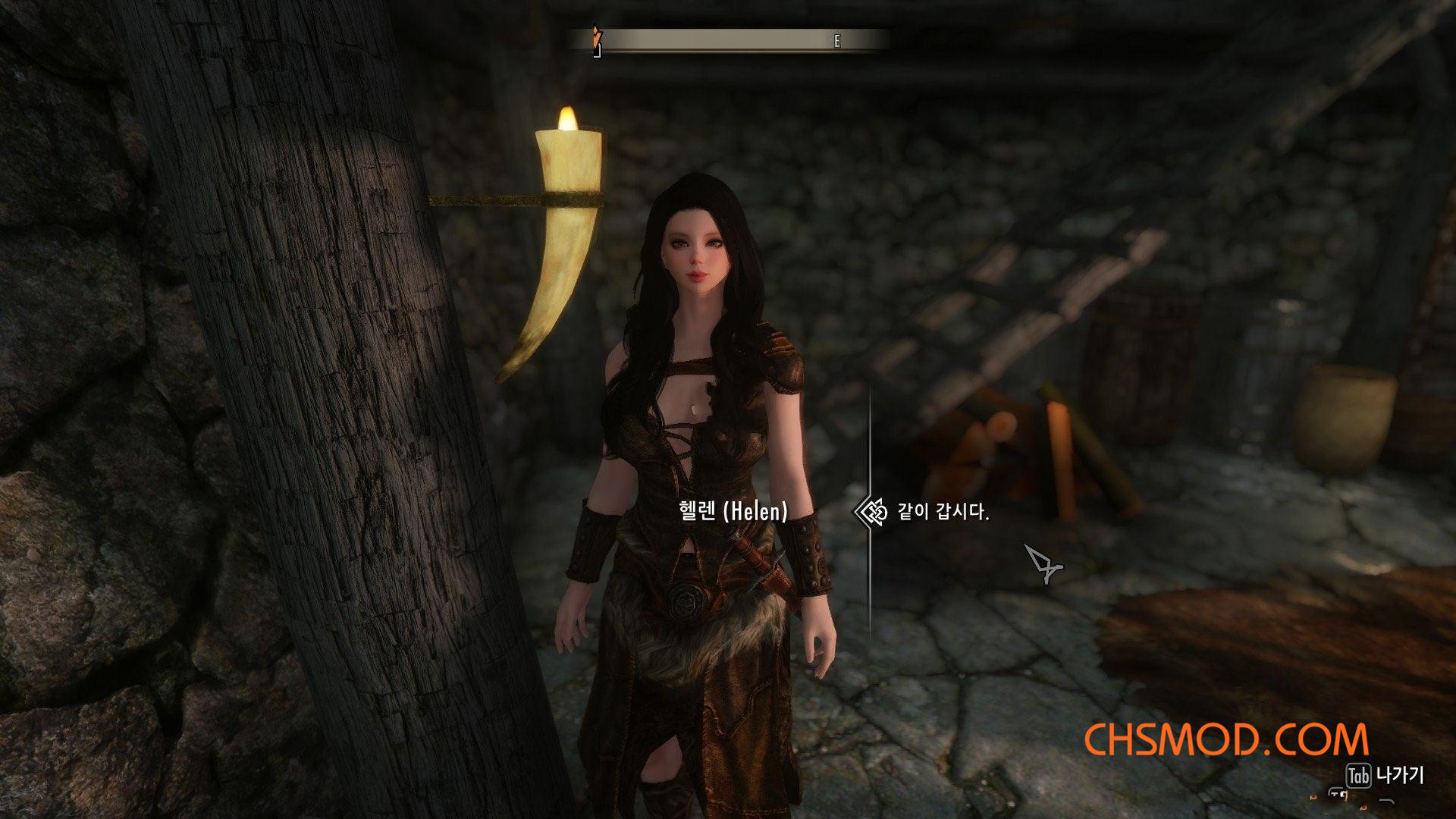 《上古卷轴5：天际》Helen 女性弓箭手随从MOD