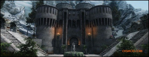 《上古卷轴5：天际》天空石城堡MOD