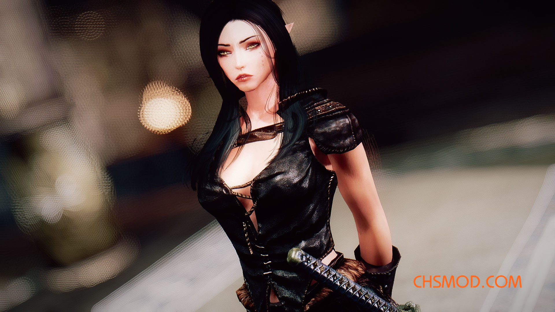《上古卷轴5：天际》阿瓦隆精灵女随从MOD