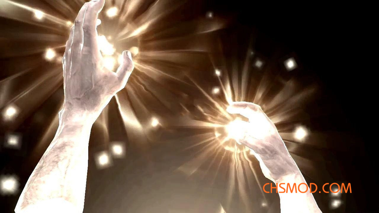 《上古卷轴5：天际》第一人称魔法动画MOD