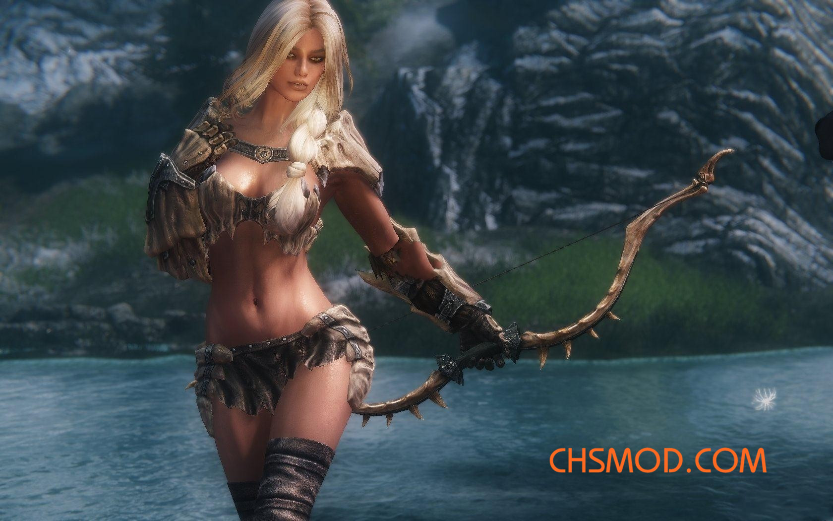 《上古卷轴5：天际》Kate 金发性感女性随从MOD