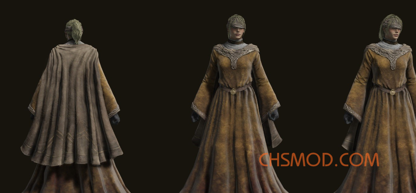 《艾尔登法环》狂火少女长袍MOD