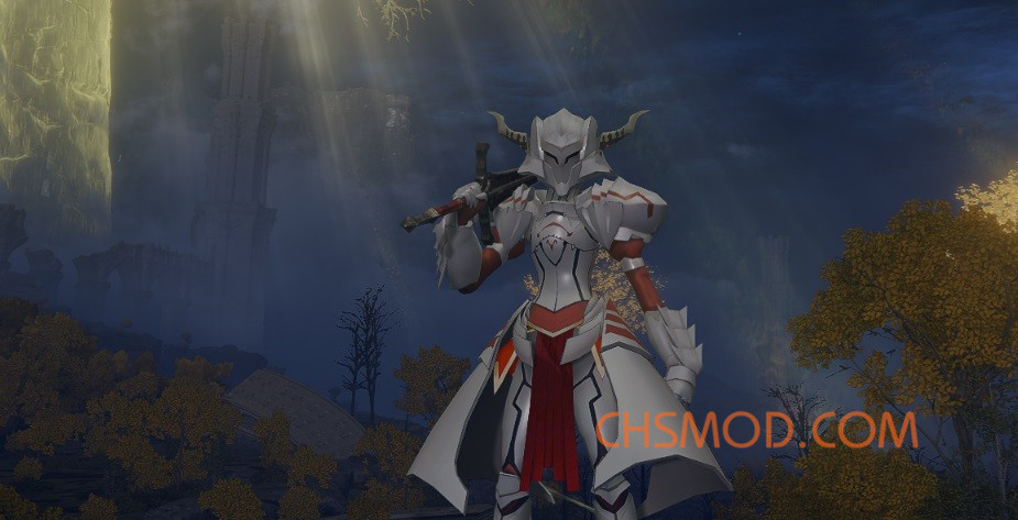《艾尔登法环》FATE莫德雷德装甲替换武士MOD