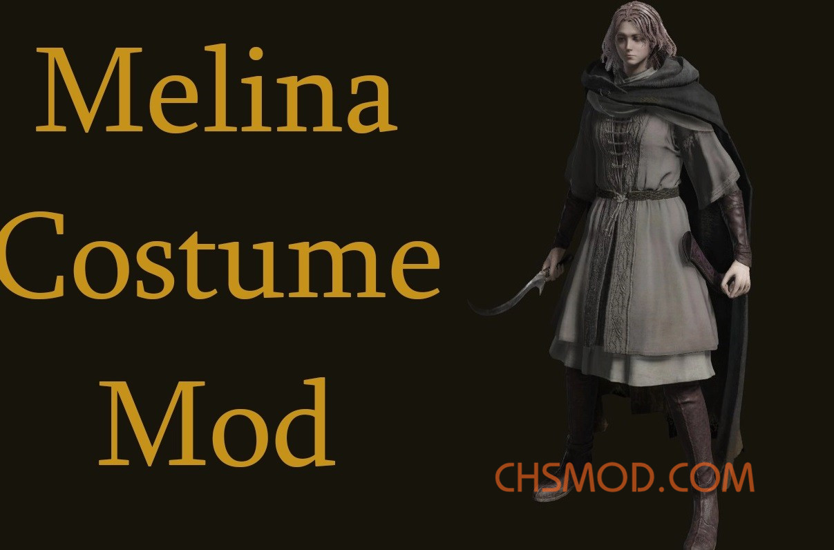 《艾尔登法环》梅琳娜服装包取代旅行者套装MOD