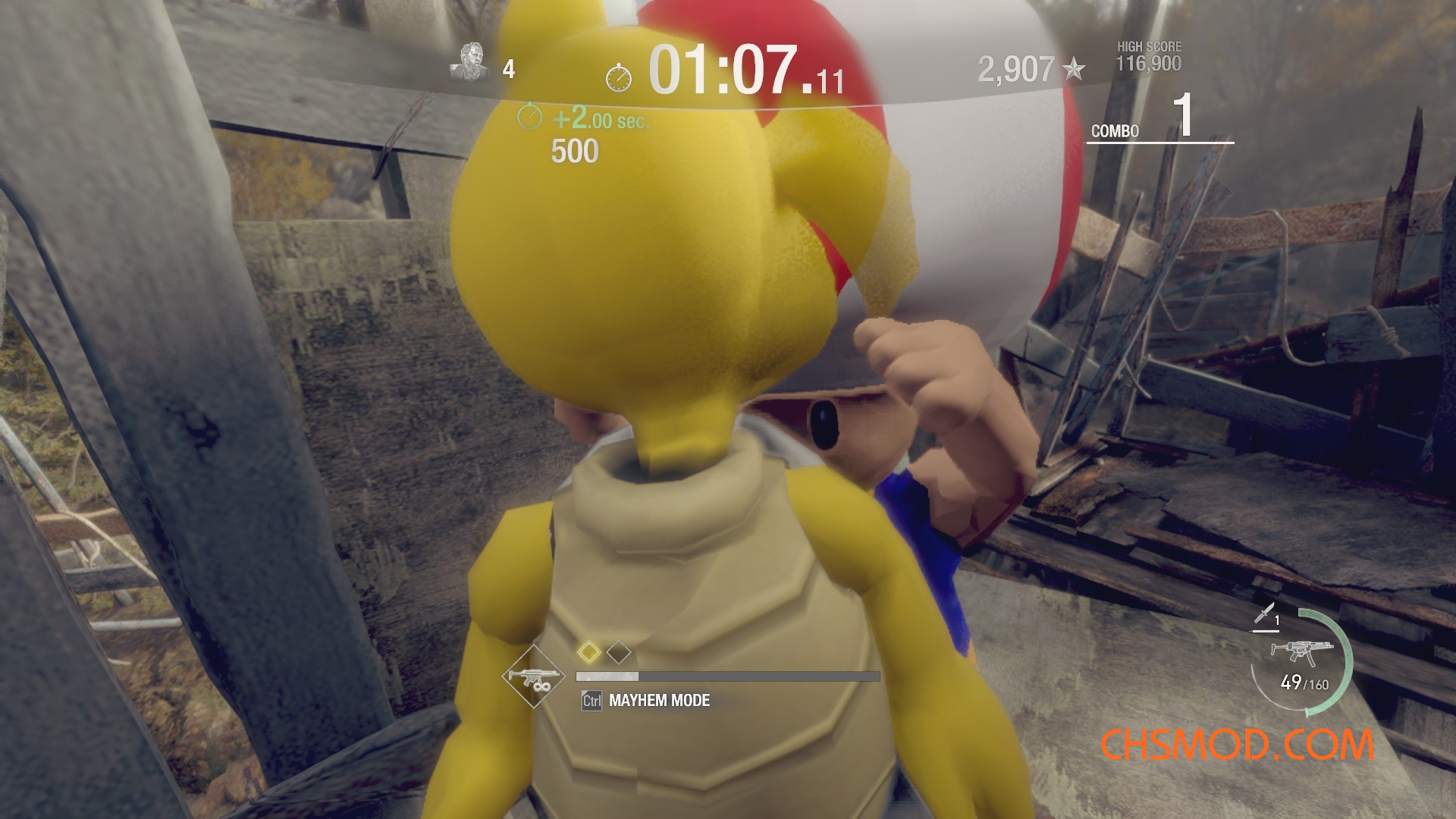 《生化危机4：重制版》佣兵模式奇诺比奥MOD