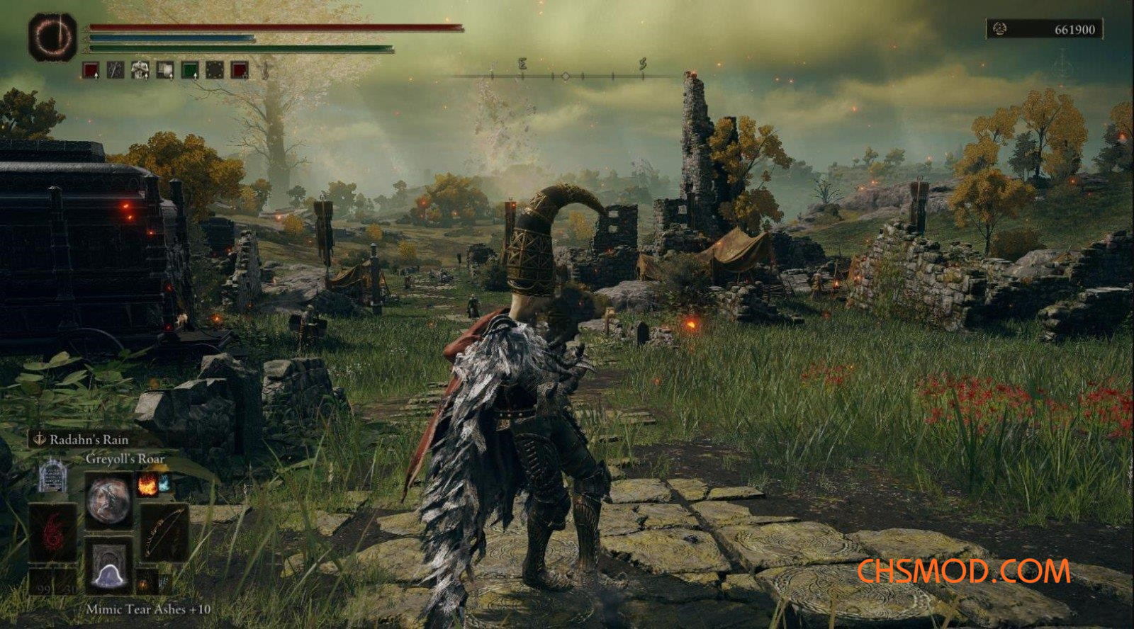 《艾尔登法环》紧凑的HUD界面风格MOD