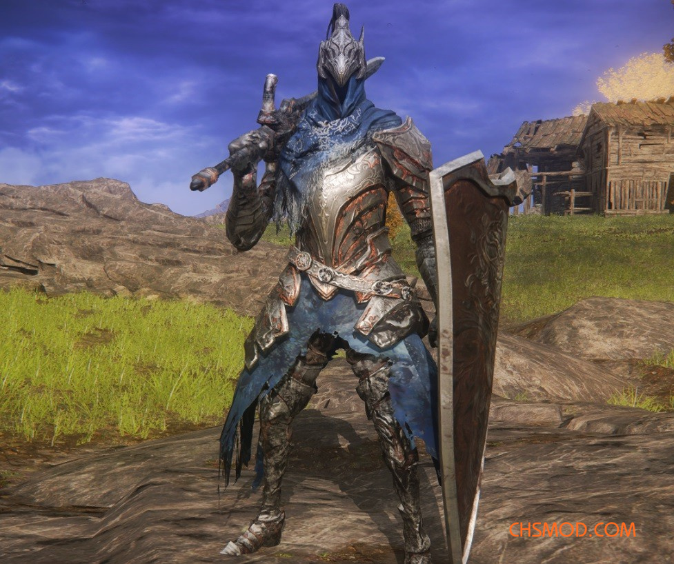 《艾尔登法环》黑暗之魂亚尔特留斯铠甲替换布莱泽铠甲MOD