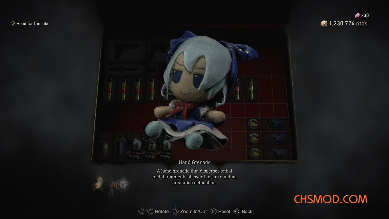 《生化危机4：重制版》手榴弹琪露诺外观MOD