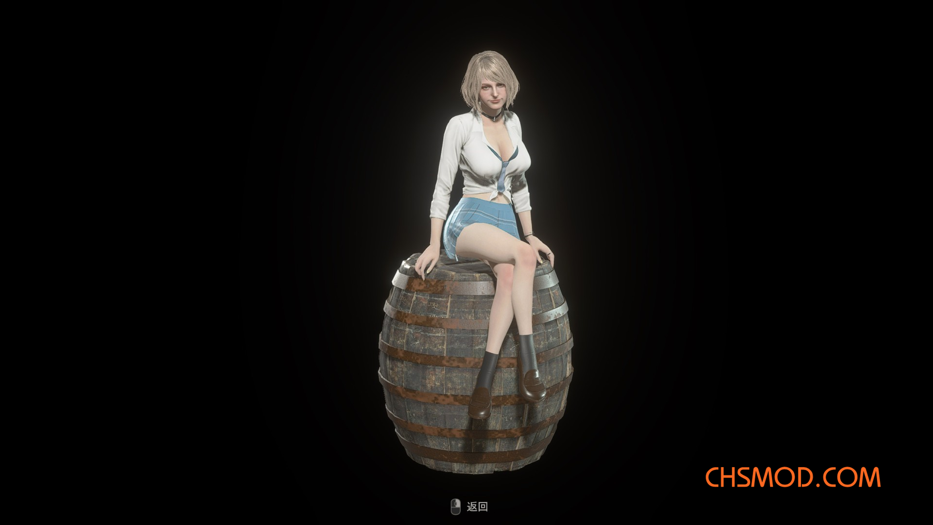 《生化危机4：重制版》阿什莉校园水手服MOD