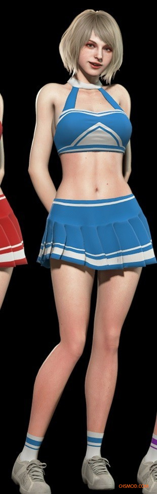 《生化危机4：重制版》阿什莉天蓝少女啦啦队服MOD