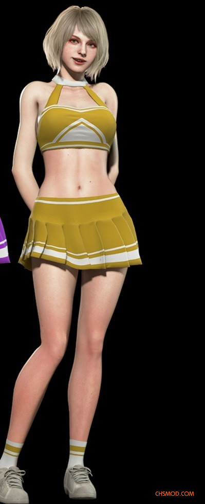 《生化危机4：重制版》阿什莉鹅黄少女啦啦队服MOD