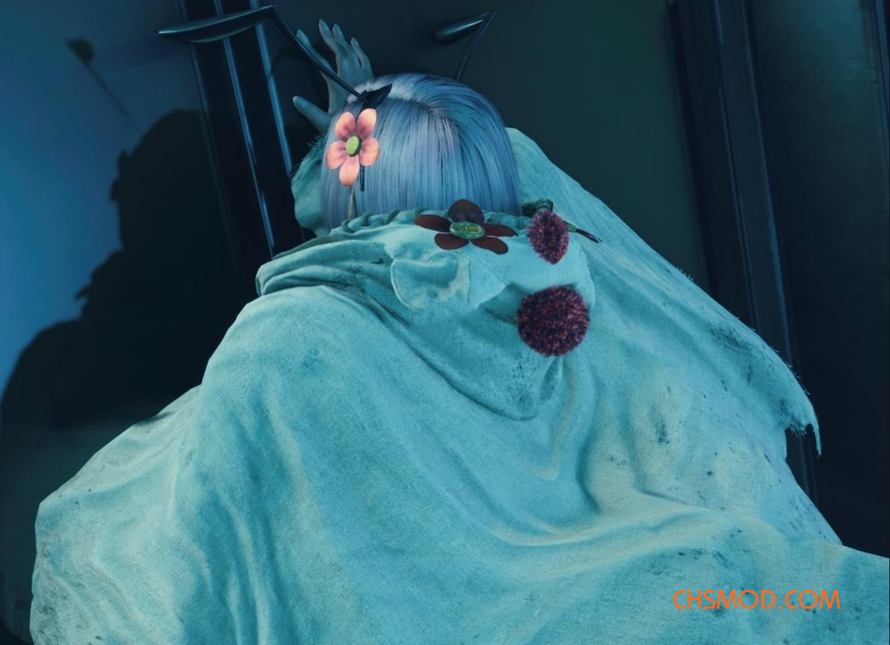 《最终幻想7：重制版》新尤菲始终穿莫古力衣服不戴兜帽版MOD