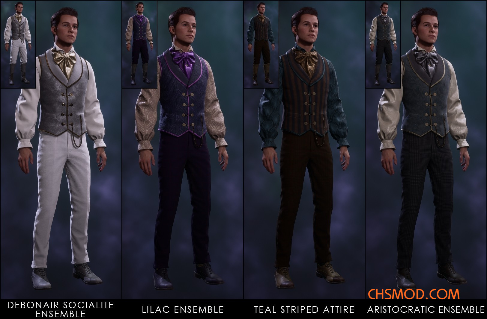 《霍格沃茨之遗》1890礼服外观MOD