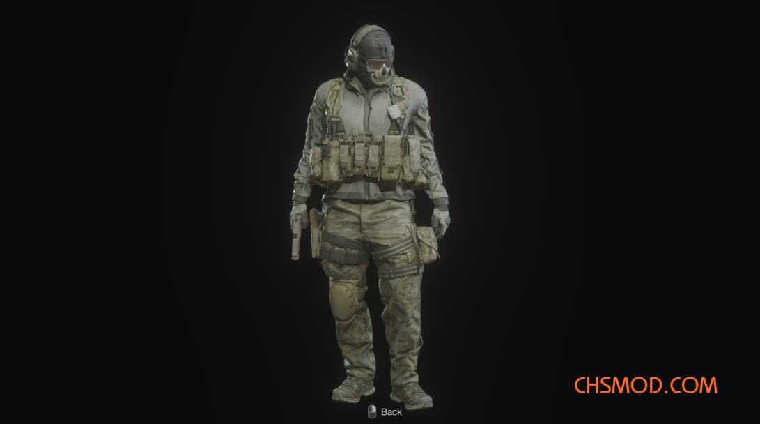 《生化危机4：重制版》COD幽灵经典服装MOD
