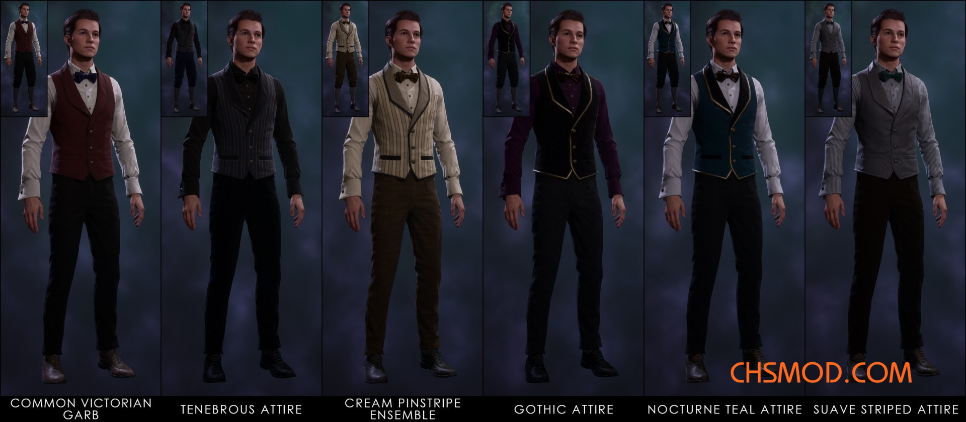《霍格沃茨之遗》1890礼服外观MOD