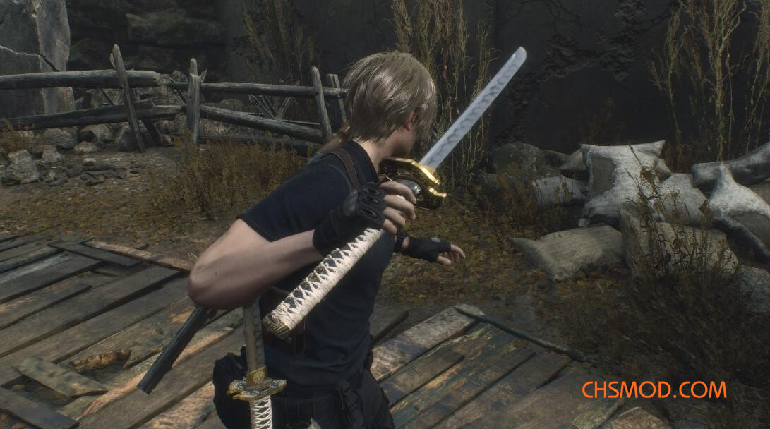 《生化危机4：重制版》鬼泣阎魔刀手雷MOD