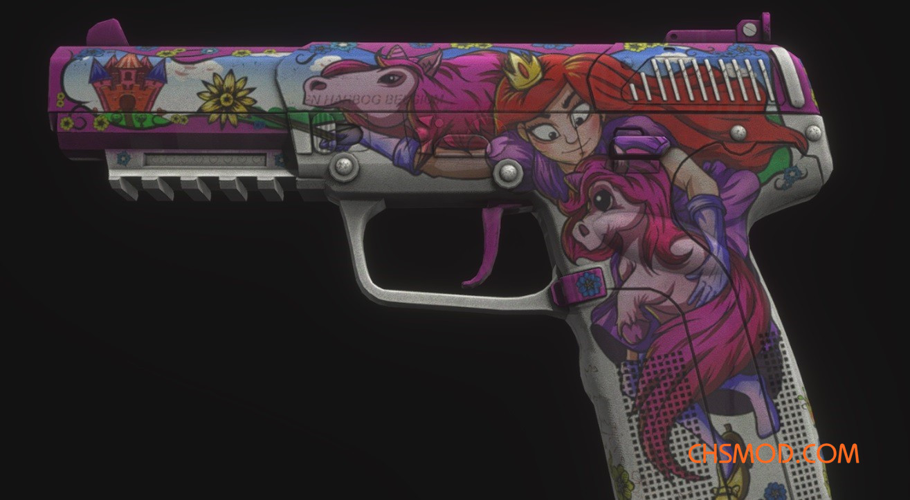 《生化危机4：重制版》CSGO童话城堡手枪MOD