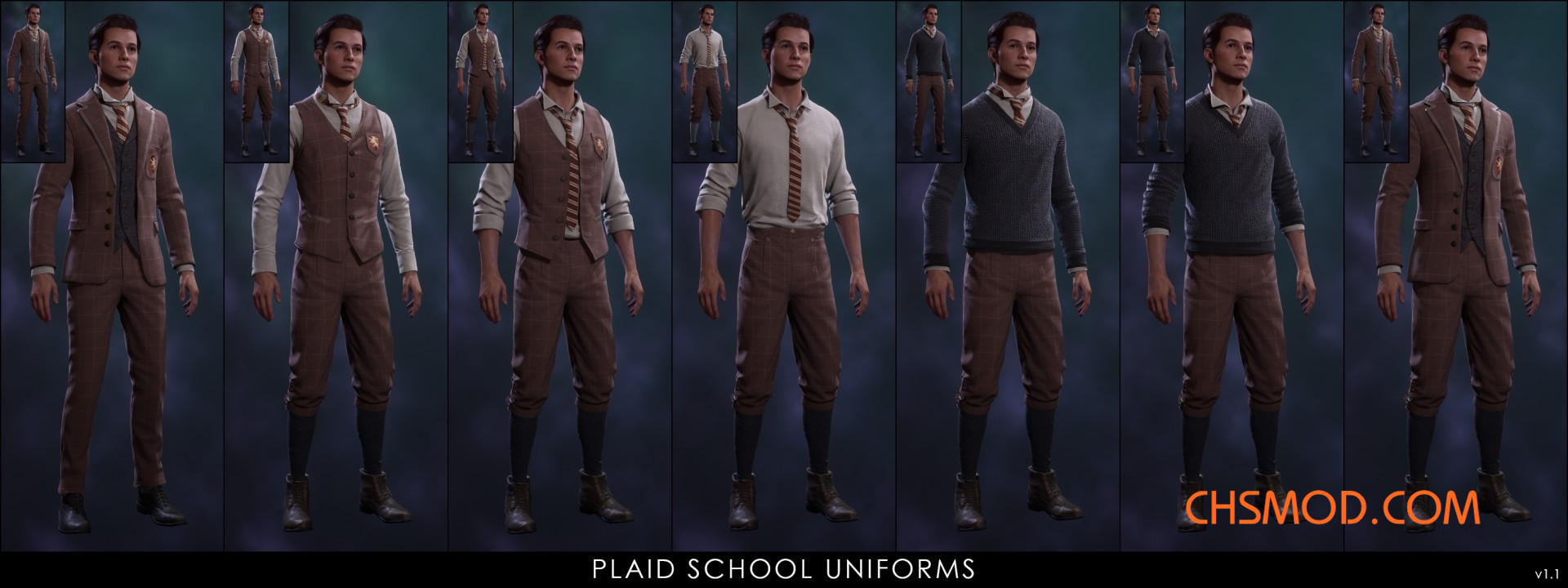 《霍格沃茨之遗》1890礼服外观MOD