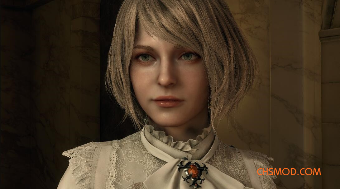 《生化危机4：重制版》阿什莉DLC服装默认发型MOD