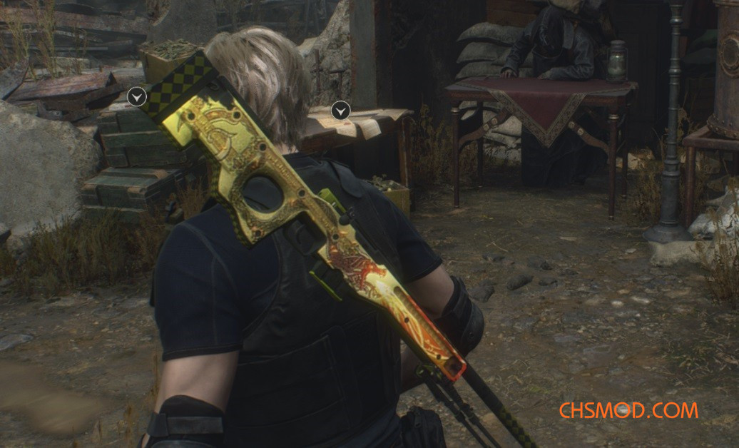 《生化危机4：重制版》CSGO黄金龙狙MOD