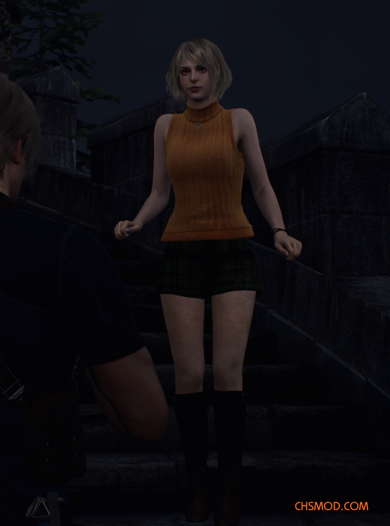 《生化危机4：重制版》阿什莉短裙无外套MOD
