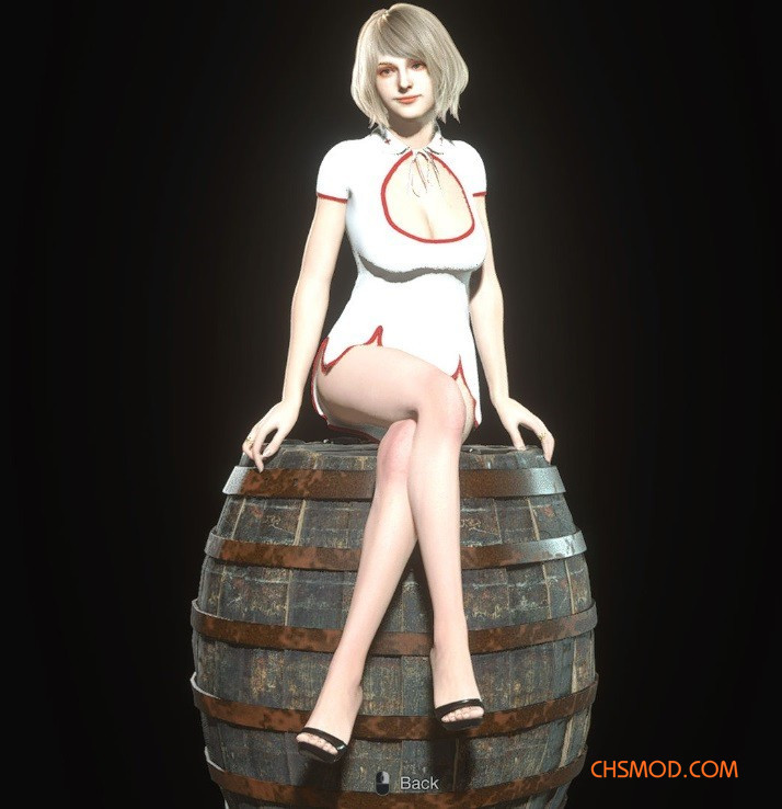 《生化危机4：重制版》阿什莉火辣白衣护士MOD