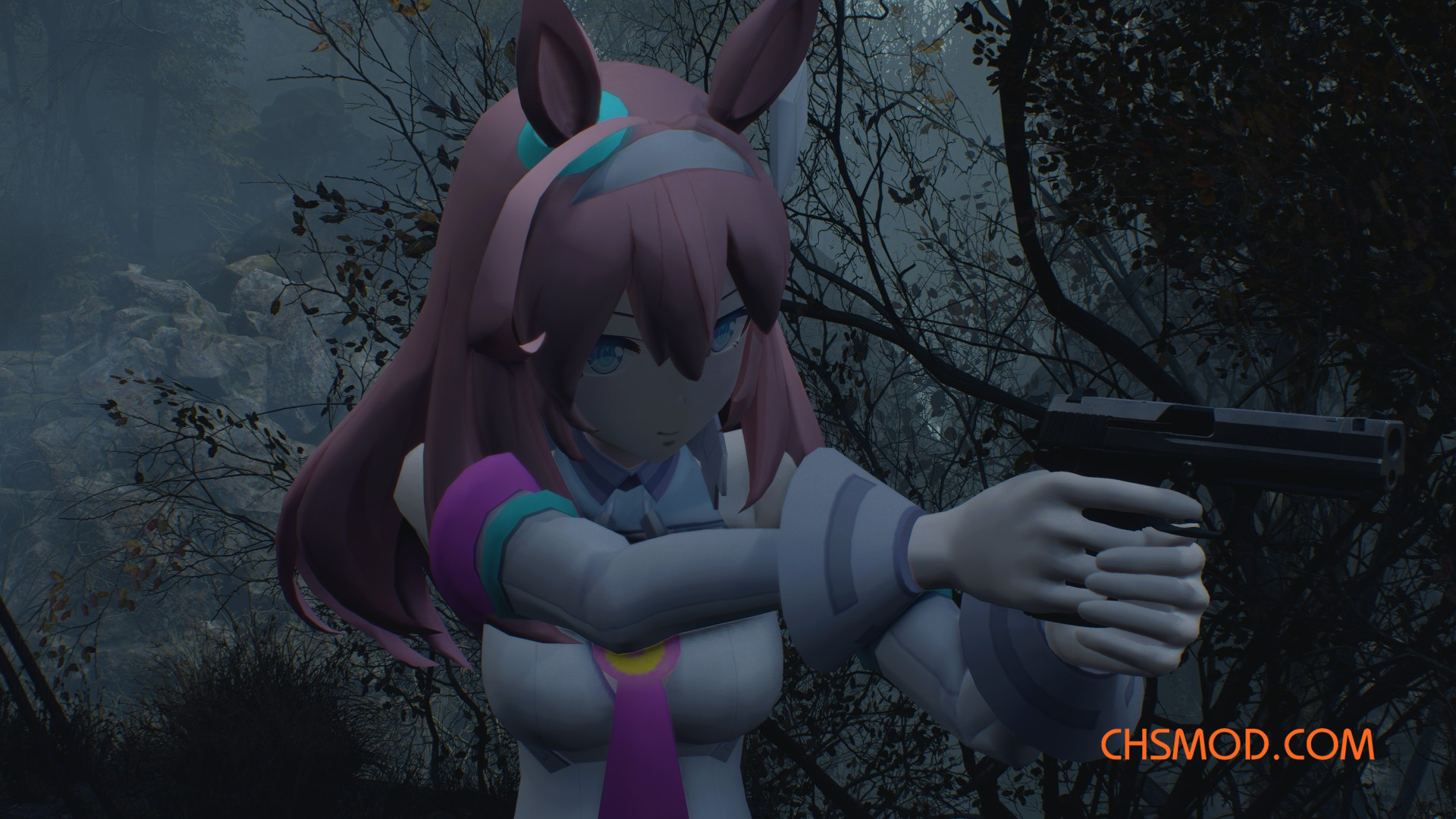 《生化危机4：重制版》赛马娘美蒲波旁替换里昂MOD