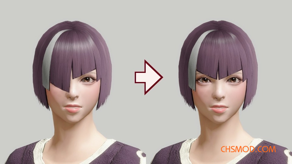 《怪物猎人：崛起》30号头发重新梳理MOD