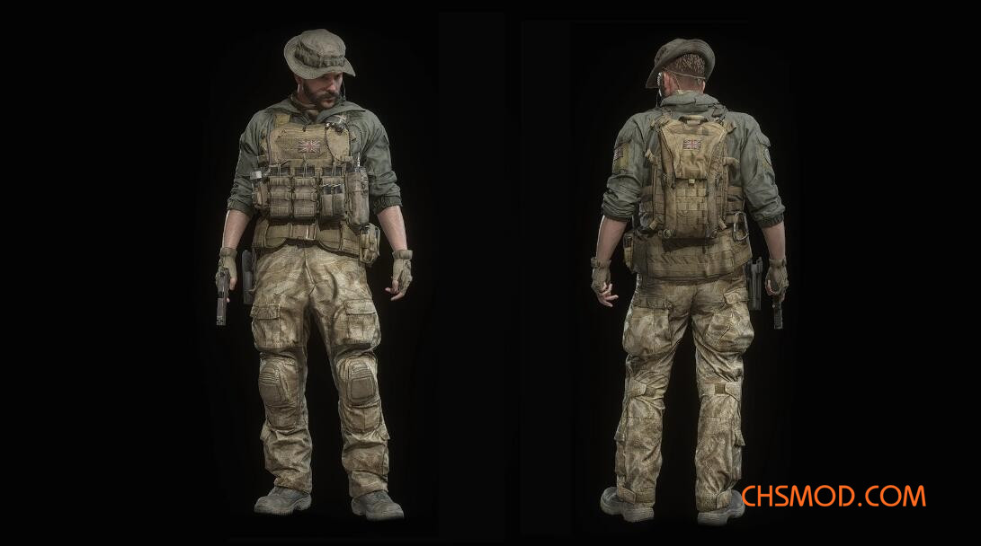 《生化危机4：重制版》COD普莱斯替换里昂MOD
