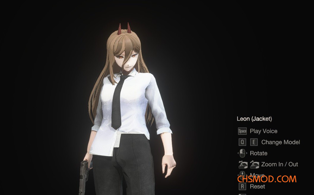 《生化危机4：重制版》电锯人帕瓦替换里昂夹克MOD
