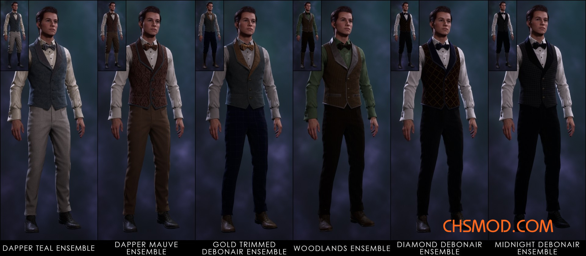 《霍格沃茨之遗》1890礼服外观MOD
