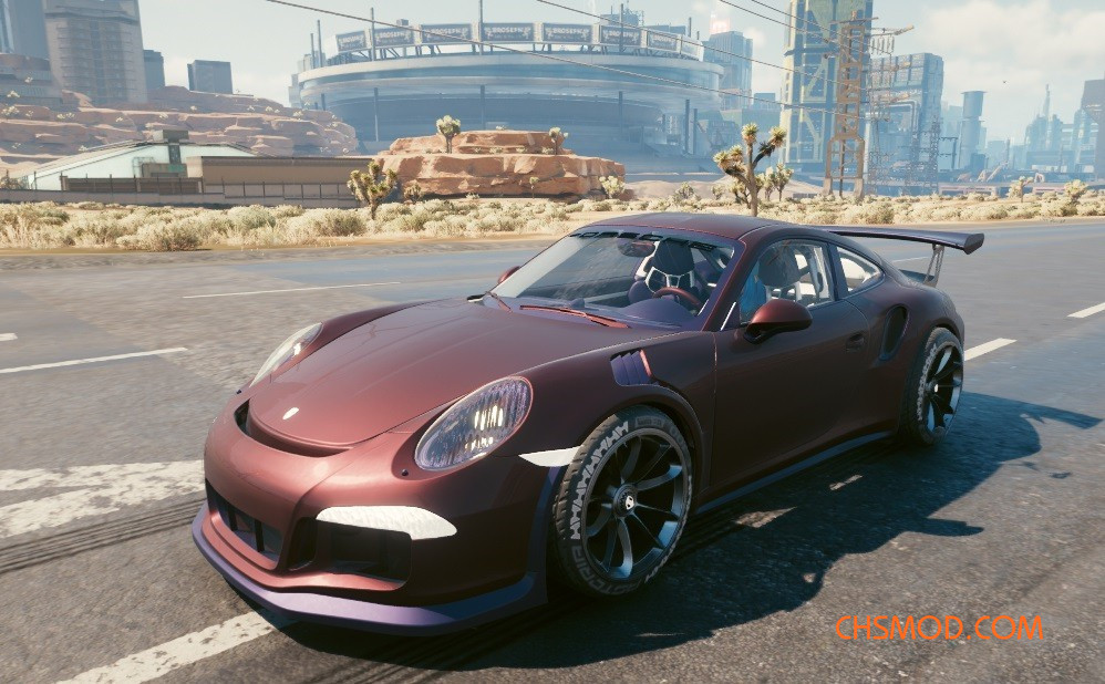 《赛博朋克2077》911GT3保时捷MOD
