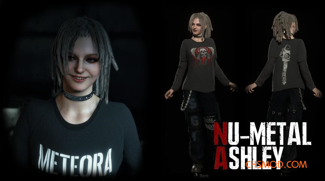 《生化危机4：重制版》新金属皇后阿什莉MOD