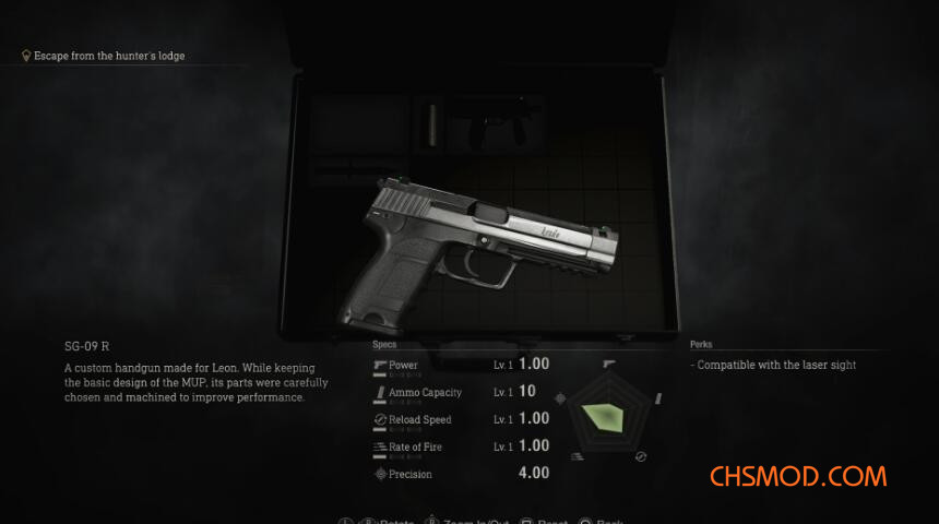 《生化危机4：重制版》高级武器框架MOD v2.1.0c
