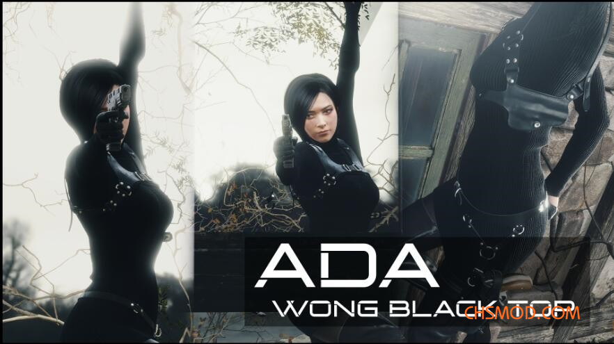 《生化危机4：重制版》艾达王黑色上衣MOD