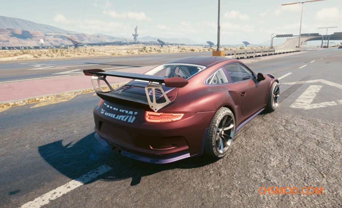 《赛博朋克2077》911GT3保时捷MOD