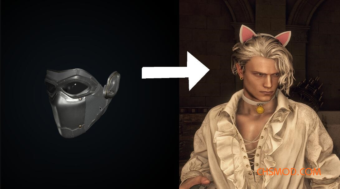 《生化危机4：重制版》里昂可爱猫耳MOD