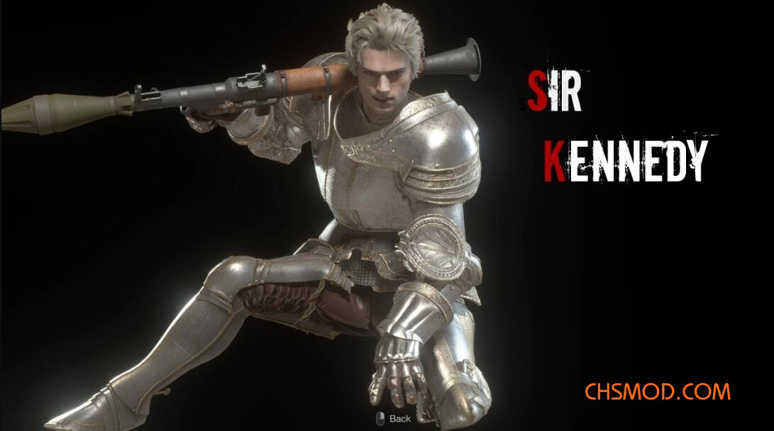 《生化危机4：重制版》里昂爵士盔甲MOD