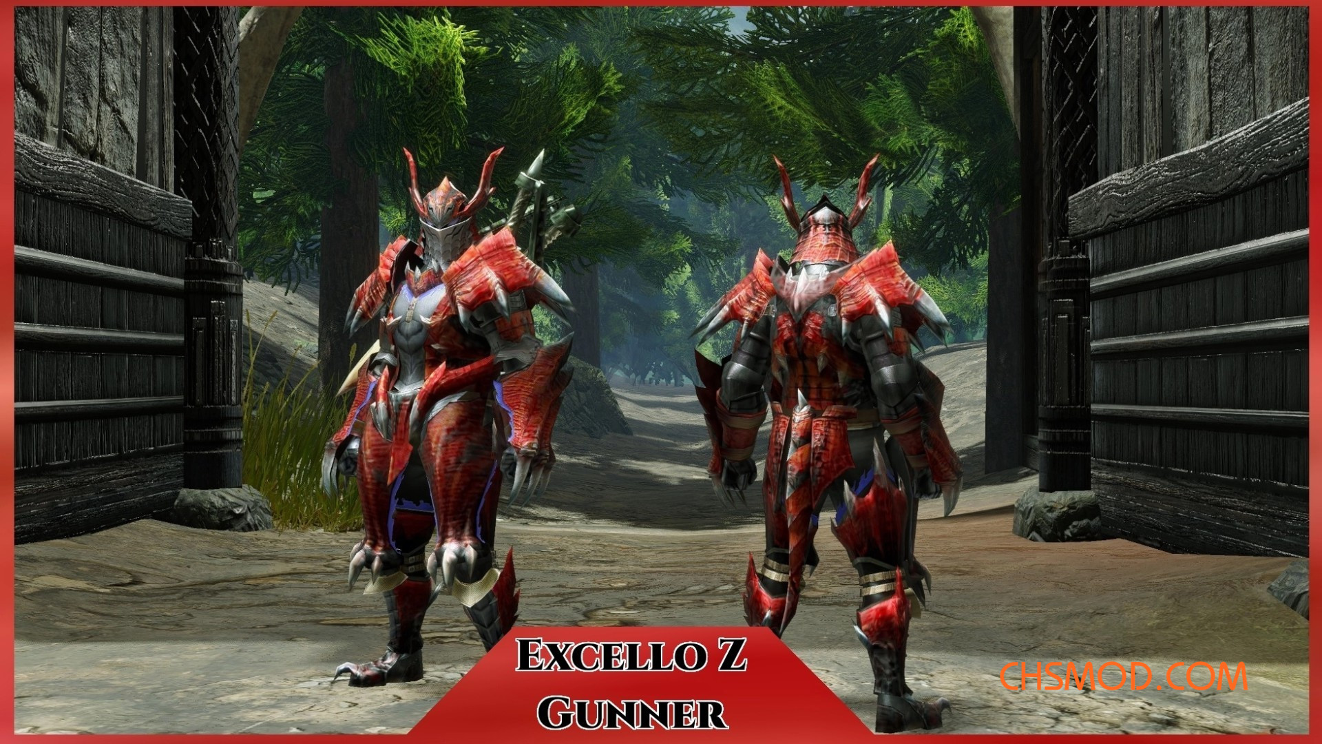 《怪物猎人：崛起》Excello Z Gunner外观MOD