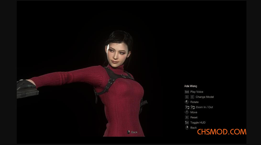 《生化危机4：重制版》艾达王长发发型MOD