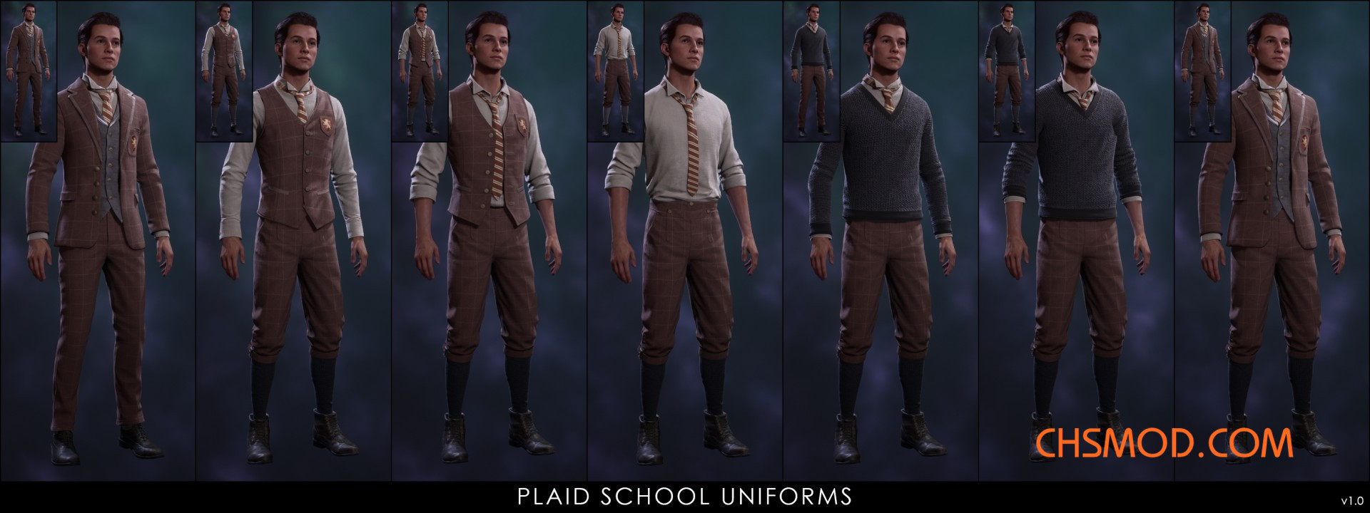 《霍格沃茨之遗》1890礼服外观MOD