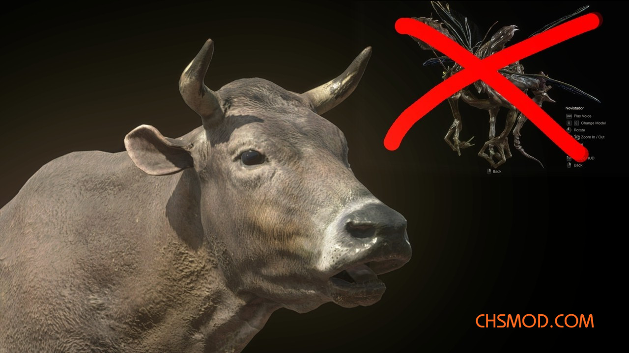 《生化危机4：重制版》奶牛取代隐形虫诺维萨德MOD