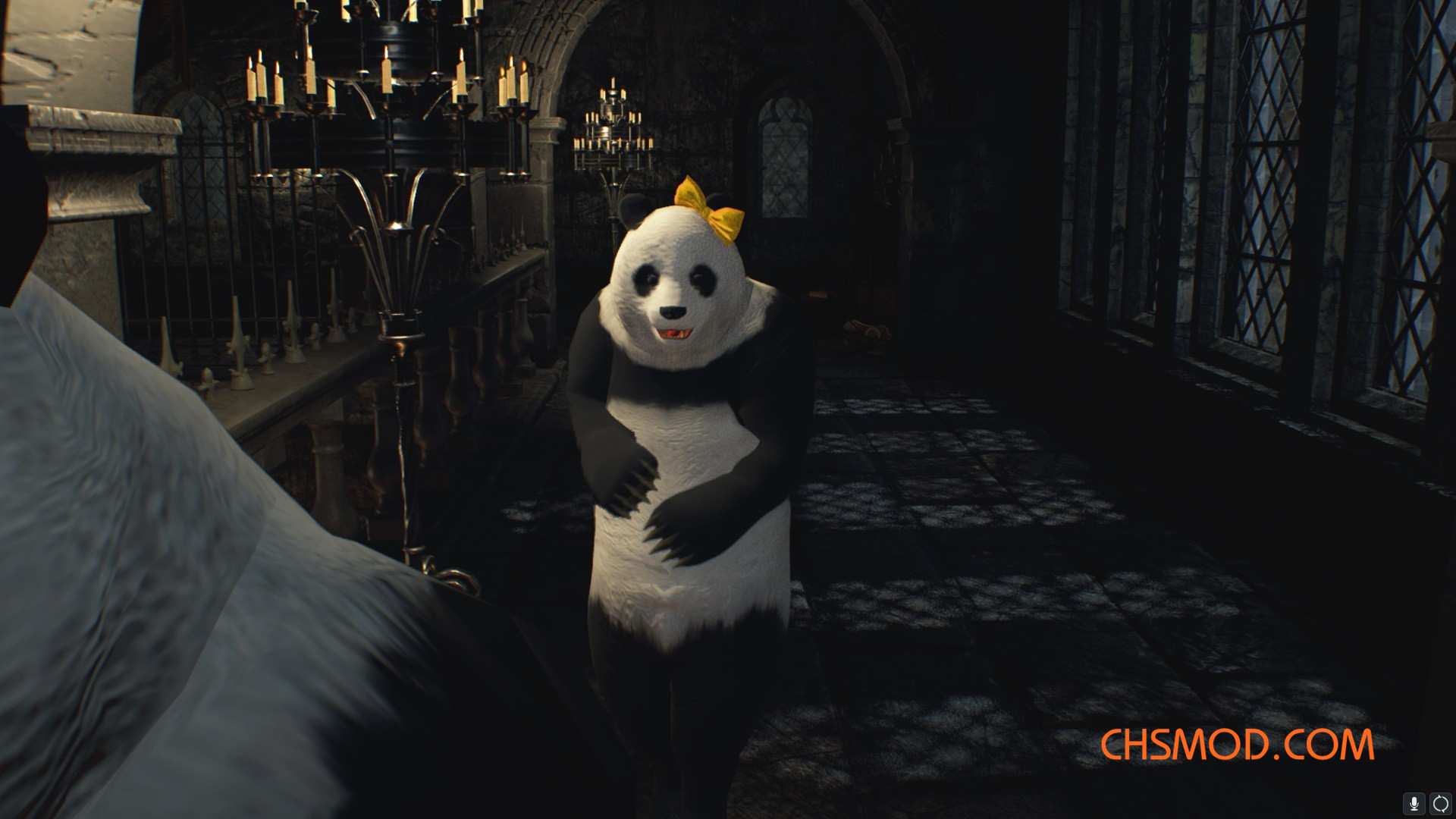 《生化危机4：重制版》蝴蝶结熊猫妹妹替换阿什莉MOD