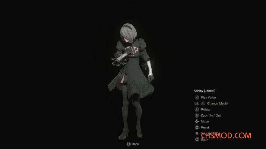 《生化危机4：重制版》2B小姐姐替换阿什莉MOD