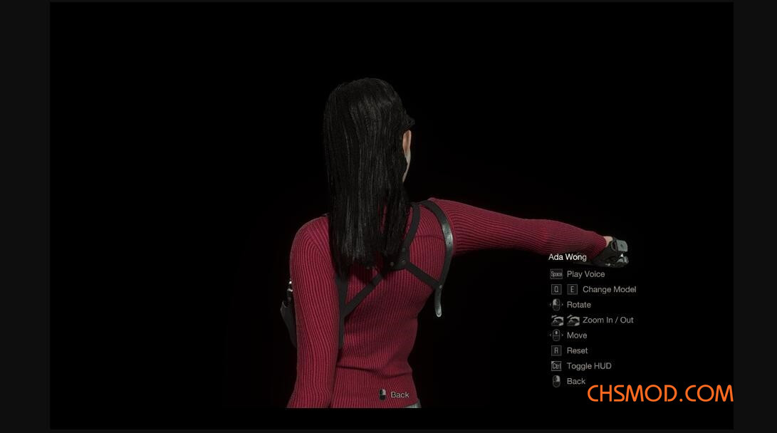 《生化危机4：重制版》艾达王长发发型MOD