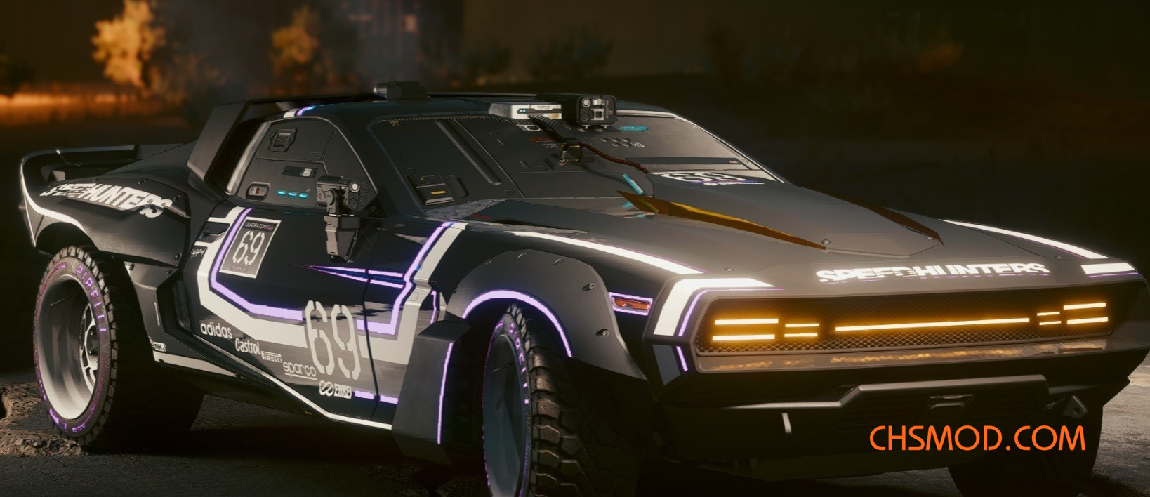 《赛博朋克2077》QuadraType66独立车MOD