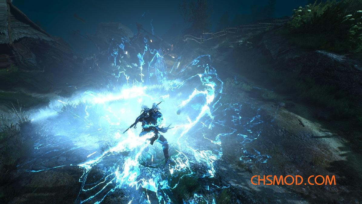 《巫师3：狂猎》法印特效效果大改MOD