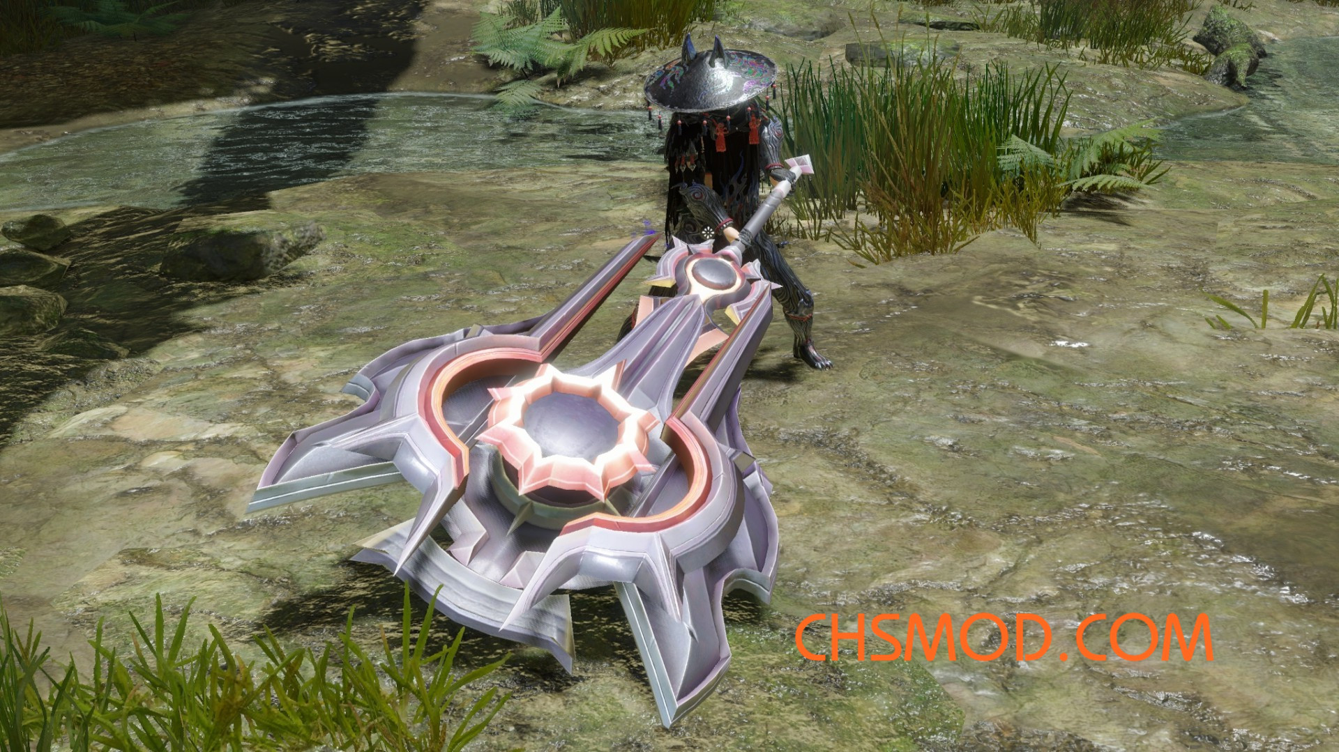 《怪物猎人：崛起》日蚀骑士蕾欧娜盾斧MOD